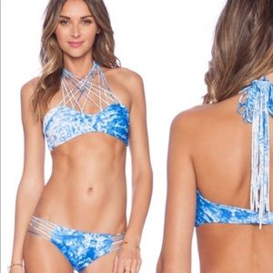 MIKOH luxury swim top (only worn once)